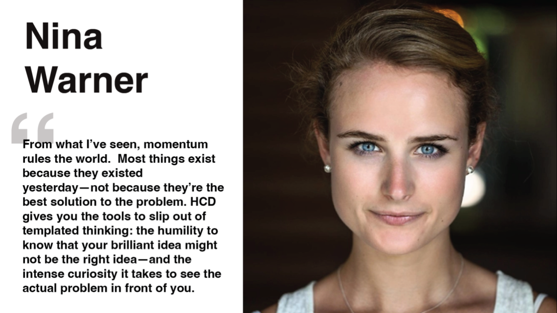 Profiles of Impact: Nina Warner - Tuesday, March 31, 2026